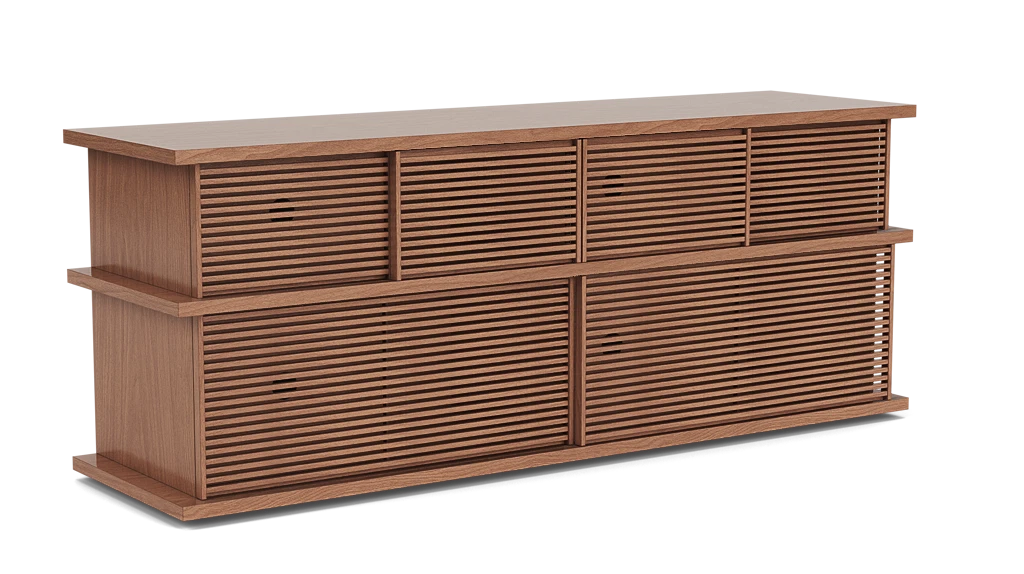 Plank Cane Media Unit 65"