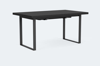 Hatch Dining Table in  Black Oak (extends from 59