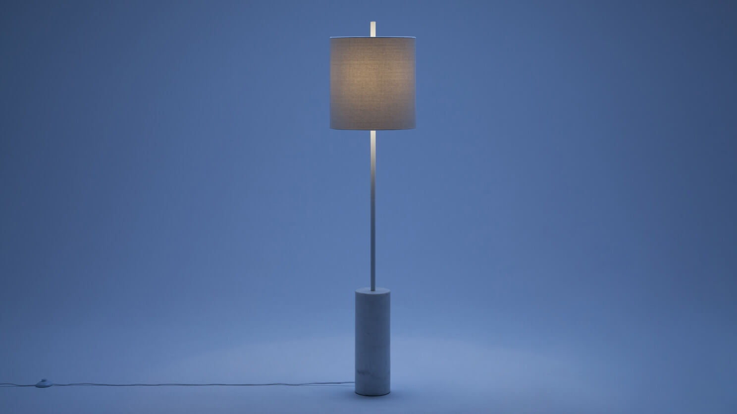 Drum Floor Lamp