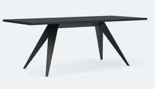 Mesa Rectangular Dining Table with black base