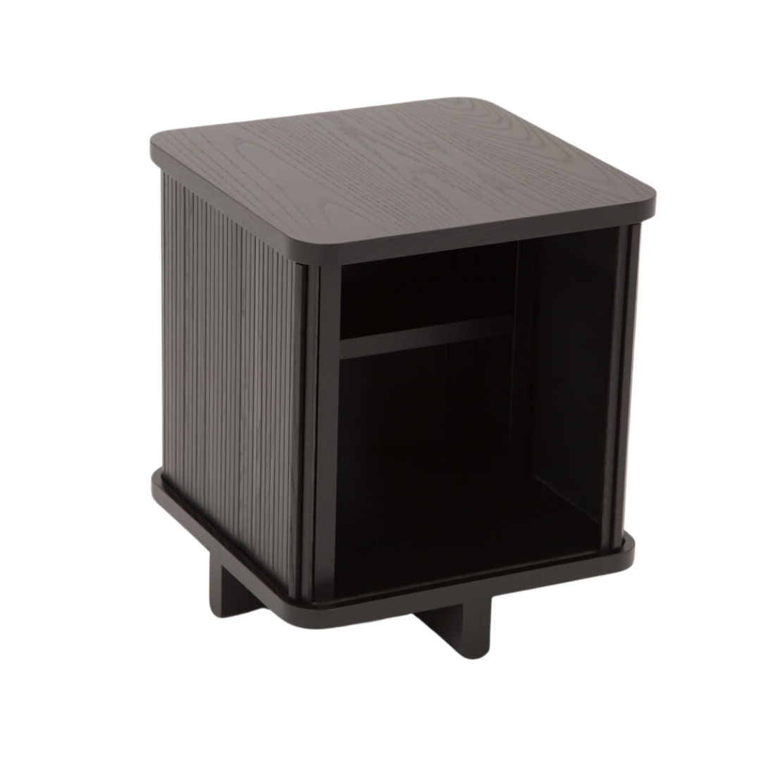 Tambour End Table