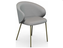 Tuka  1999 armchair dining chair / painted brass frame