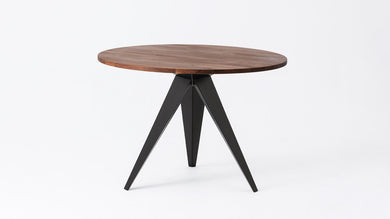 Mesa Round Dinette Table with black base