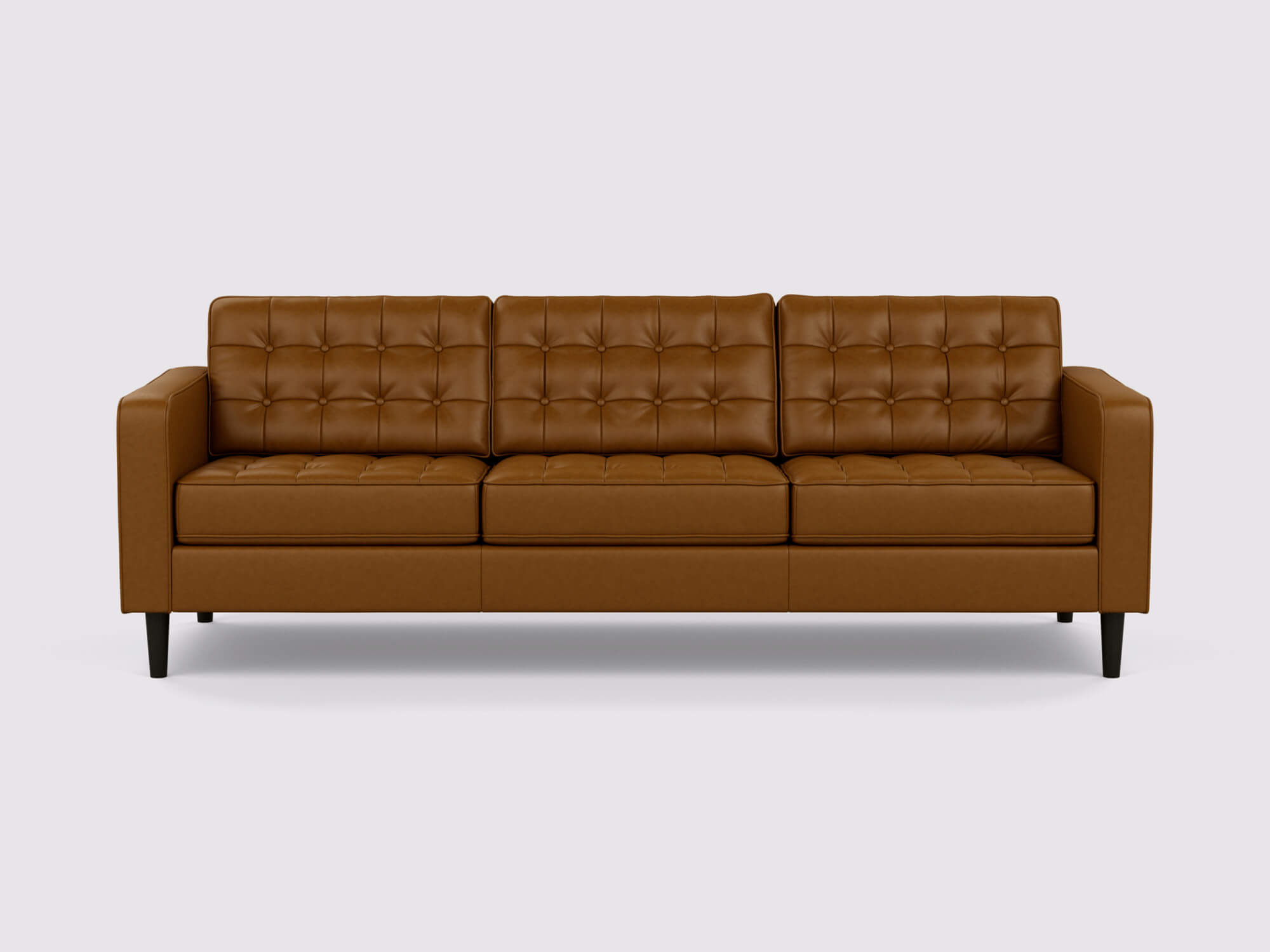 reverie 92 carnival penny leather sofa